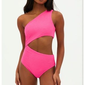 Beach Riot Celine Cutout One Piece Swimsuit